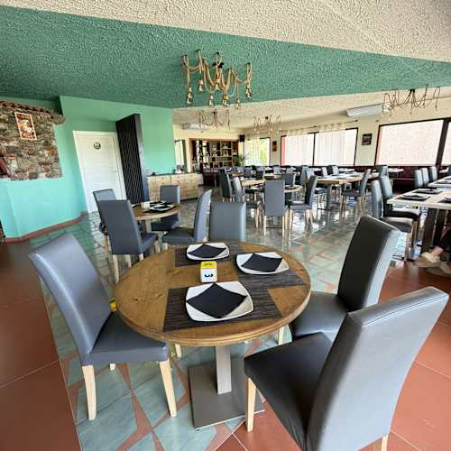 La sala del ristorante